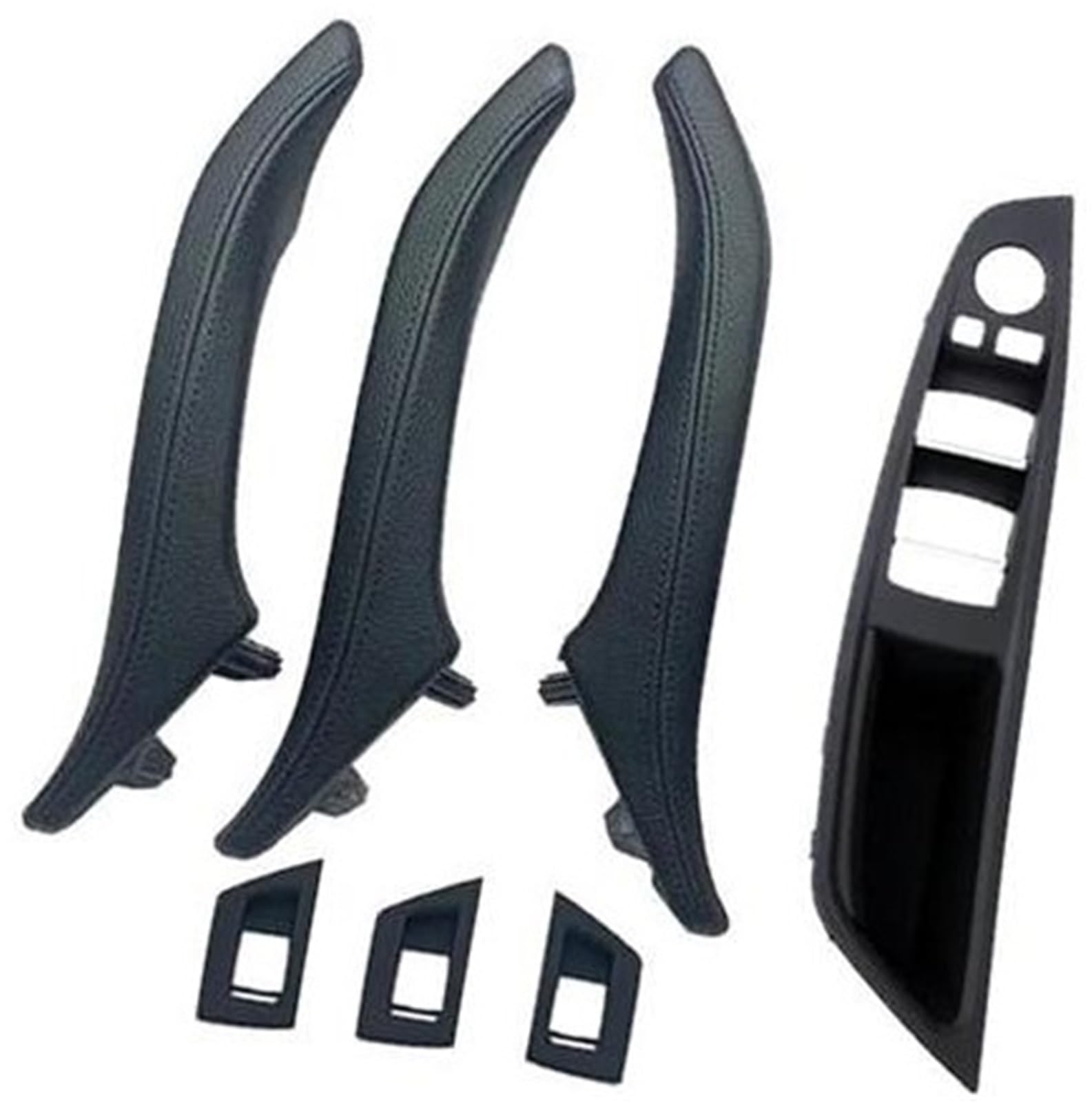 XYWOPO 51417225873 51417359283 LHD RHD, for, 5er F10 F11 F18 520 523 525 528 530 535 2010 2011–2017 Innentürgriff-Set Auto-Innentürgriff(Black RHD Black Set) von XYWOPO