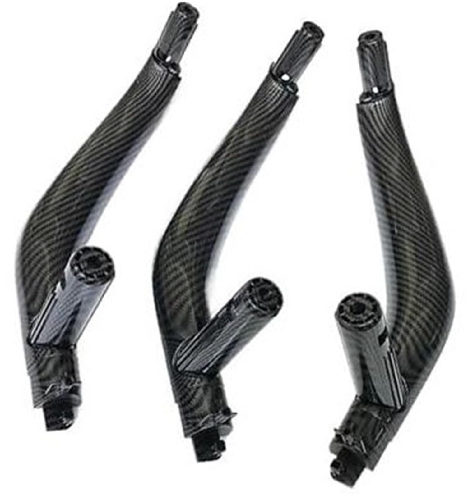 XYWOPO 51417368959L 51417368960R, for, X5 F15 2014 2015 2016 2017 2018 Auto-Innentürgriff(Black RHD Set Carbon Fiber) von XYWOPO