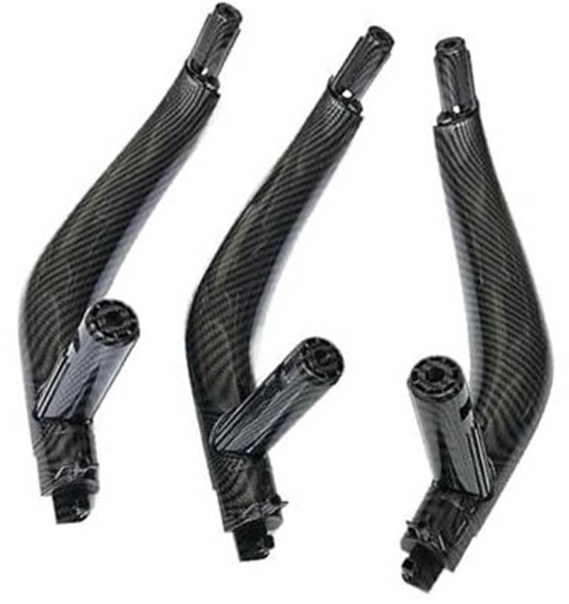 XYWOPO 51417368959L 51417368960R, for, X5 F15 2014 2015 2016 2017 2018 Auto-Innentürgriff(Black RHD Set Carbon Fiber) von XYWOPO