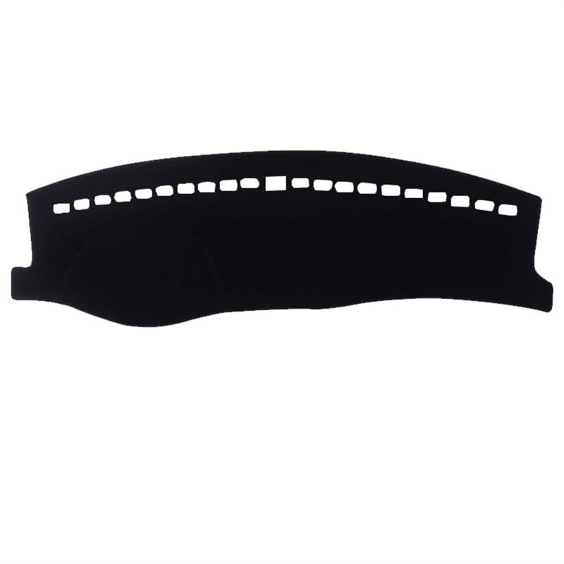 XYWOPO Auto-Armaturenbrett-Abdeckung, Armaturenbrett-Matte, Teppichumhang, Sonnenschutz, for Skoda, for Superb 2 B6 3T 2009–2015 Auto-Armaturenbrettmatte(Black LHD) von XYWOPO