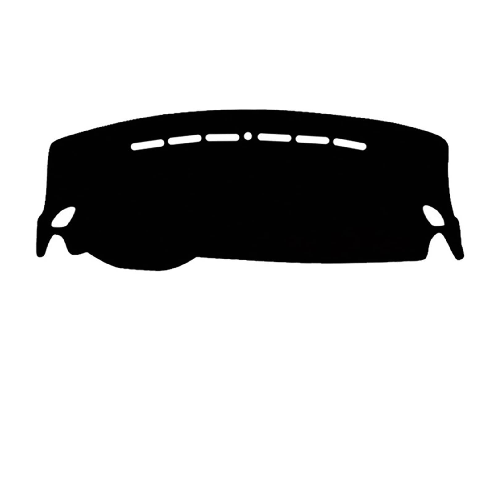 XYWOPO Auto Armaturenbrett Abdeckung Dash Mat Dash Pad Sonnenschutz DashMat Armaturenbrett Abdeckung Teppich Auto Auto Styling Auto Schutz, for MG, ZS Auto-Armaturenbrettmatte(Black LHD) von XYWOPO