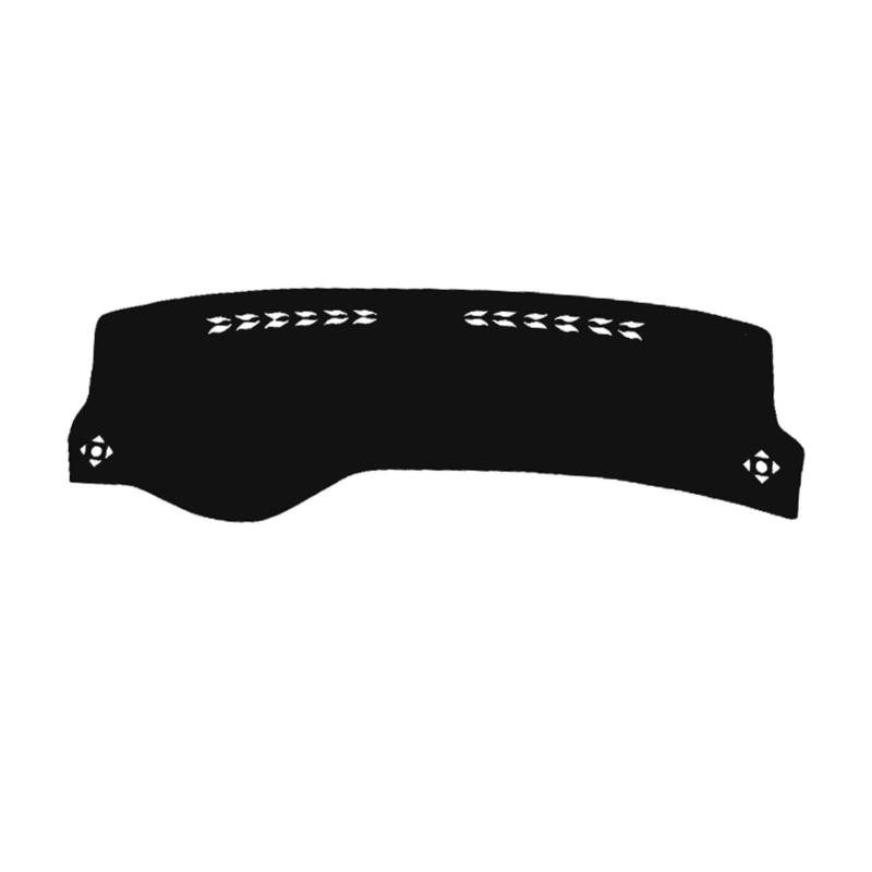 XYWOPO Auto Armaturenbrett Abdeckung Dash Matte Board Pad Teppich Dashmat Innenmatten, for Mitsubishi, Lancer 9 GLX Rechtslenker Zubehör Auto-Armaturenbrettmatte(Black,LHD) von XYWOPO
