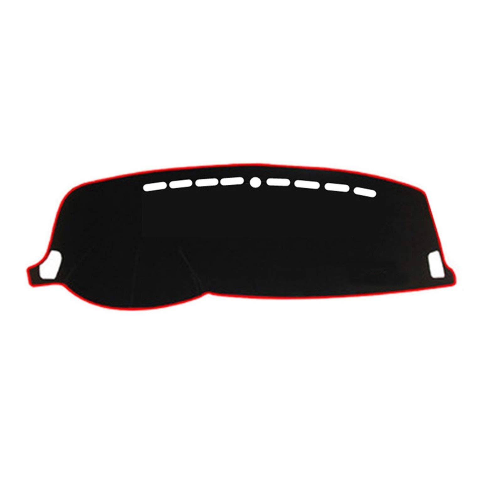 XYWOPO Auto Auto Armaturenbrett Abdeckung Dash Matte Board Pad Teppich Dashmat Innenmatten, for Roewe RX8 2018 Rechtslenker Zubehör Auto-Armaturenbrettmatte(Black Edge,LHD) von XYWOPO