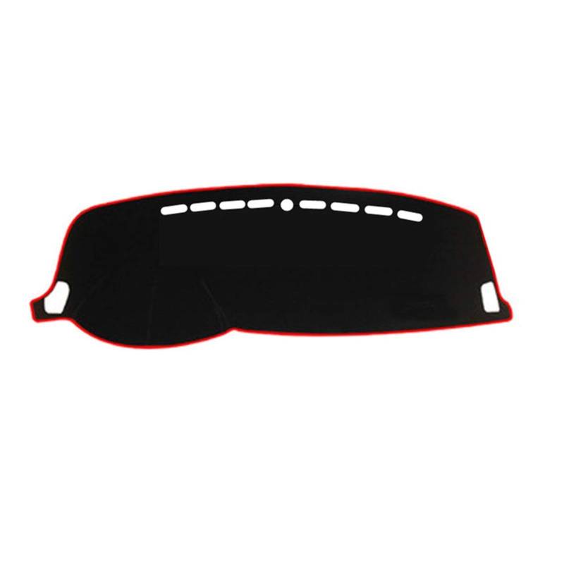 XYWOPO Auto Auto Armaturenbrett Abdeckung Dash Matte Board Pad Teppich Dashmat Innenmatten, for Roewe RX8 2018 Rechtslenker Zubehör Auto-Armaturenbrettmatte(Black Edge,LHD) von XYWOPO