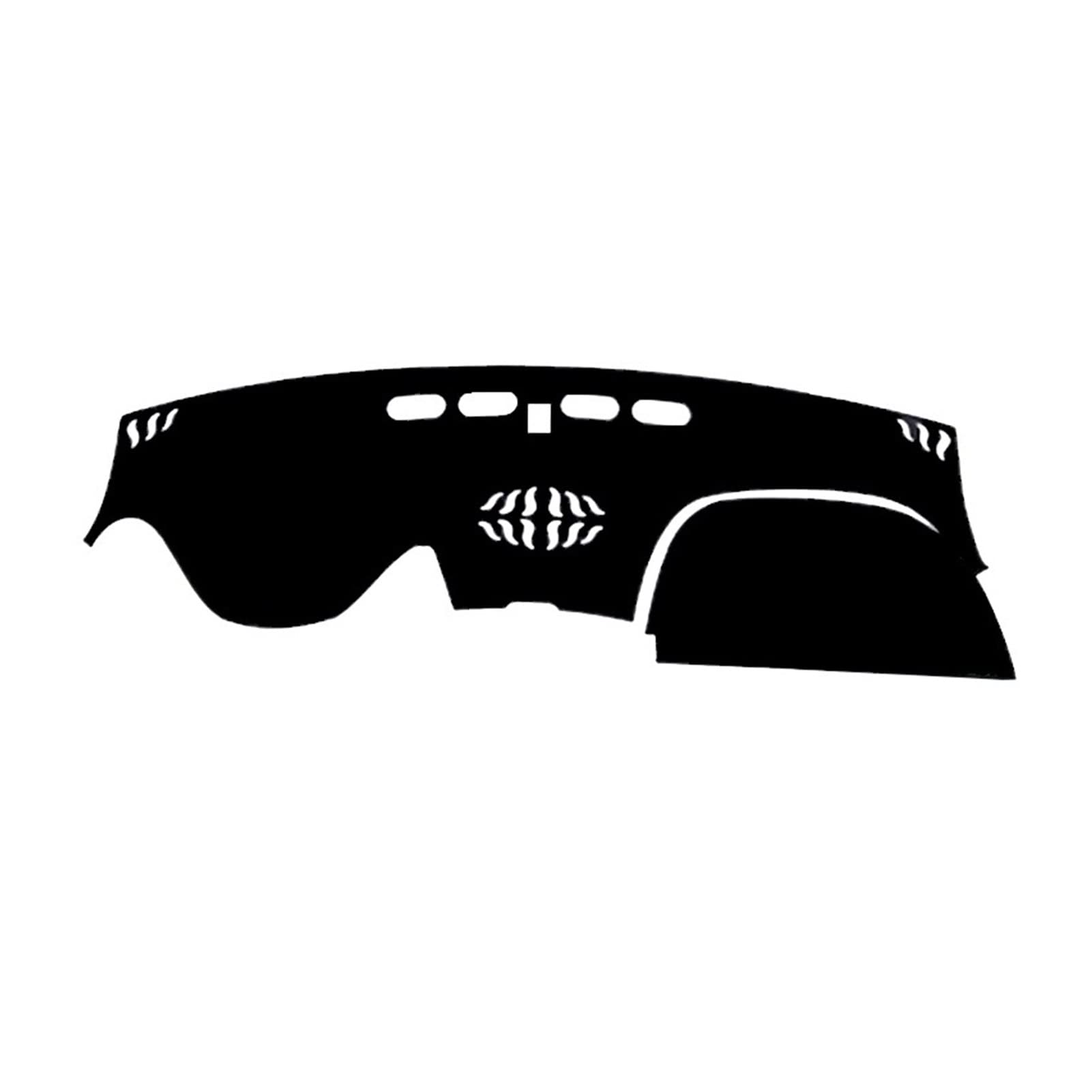 XYWOPO Auto Auto Dashboard Abdeckung DashMat Teppich Cape Protector Teppich Kissen Anti-UV Block Sun Ray, for Hyundai, Santa Fe HEV 2021 Auto-Armaturenbrettmatte(Red LHD) von XYWOPO