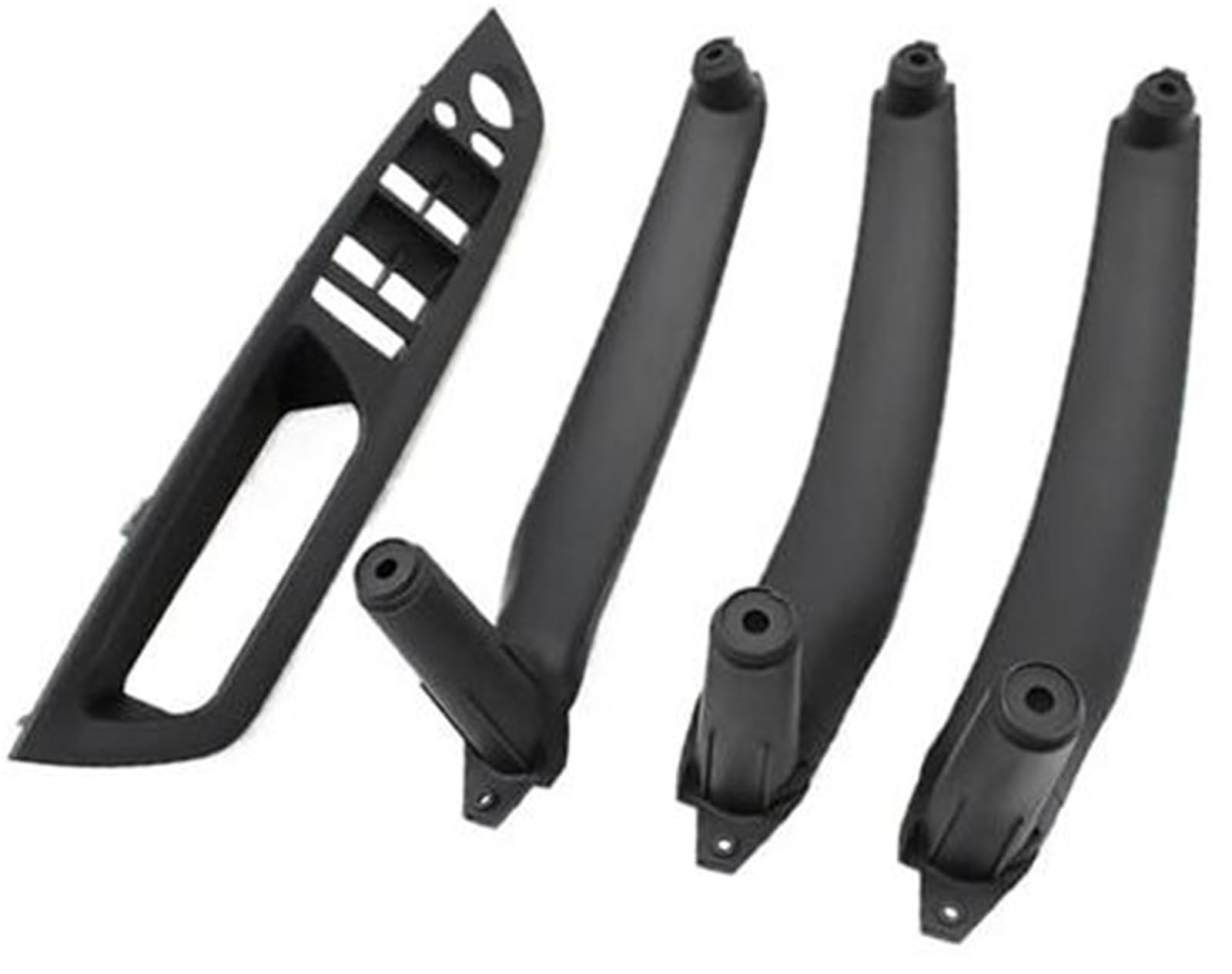 XYWOPO Auto-Innentür-Zuggriff, innere Armlehnen-Panel-Abdeckung LHD RHD, for, X5 X6 E70 E71 E72 2007 2008–2013 51416975791 51416975796 Auto-Innentürgriff(Black Lhd Black Set) von XYWOPO