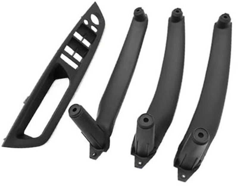 XYWOPO Auto-Innentür-Zuggriff, innere Armlehnen-Panel-Abdeckung LHD RHD, for, X5 X6 E70 E71 E72 2007 2008–2013 51416975791 51416975796 Auto-Innentürgriff(Black Lhd Black Set) von XYWOPO