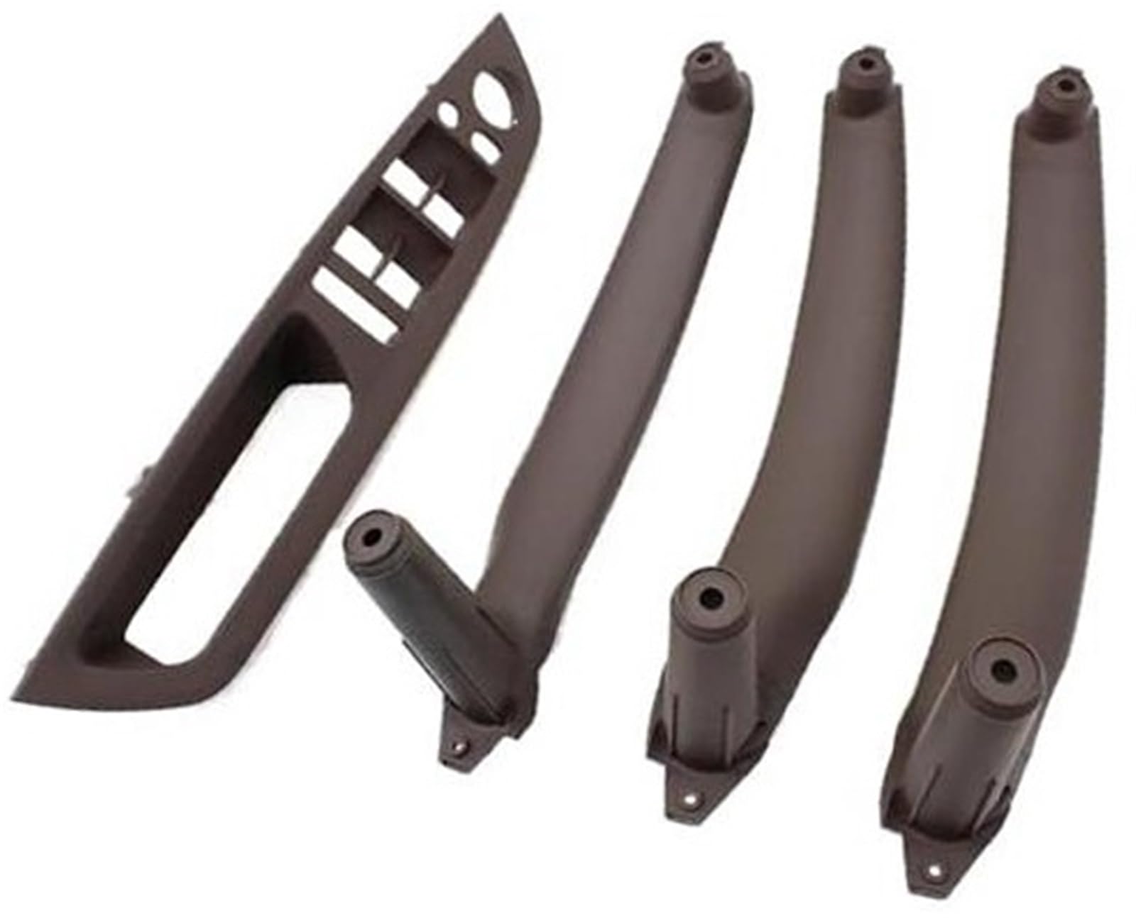 XYWOPO Auto-Innentür-Zuggriff, innere Armlehnen-Panel-Abdeckung LHD RHD, for, X5 X6 E70 E71 E72 2007 2008–2013 51416975791 51416975796 Auto-Innentürgriff(Black Lhd Moka Set) von XYWOPO