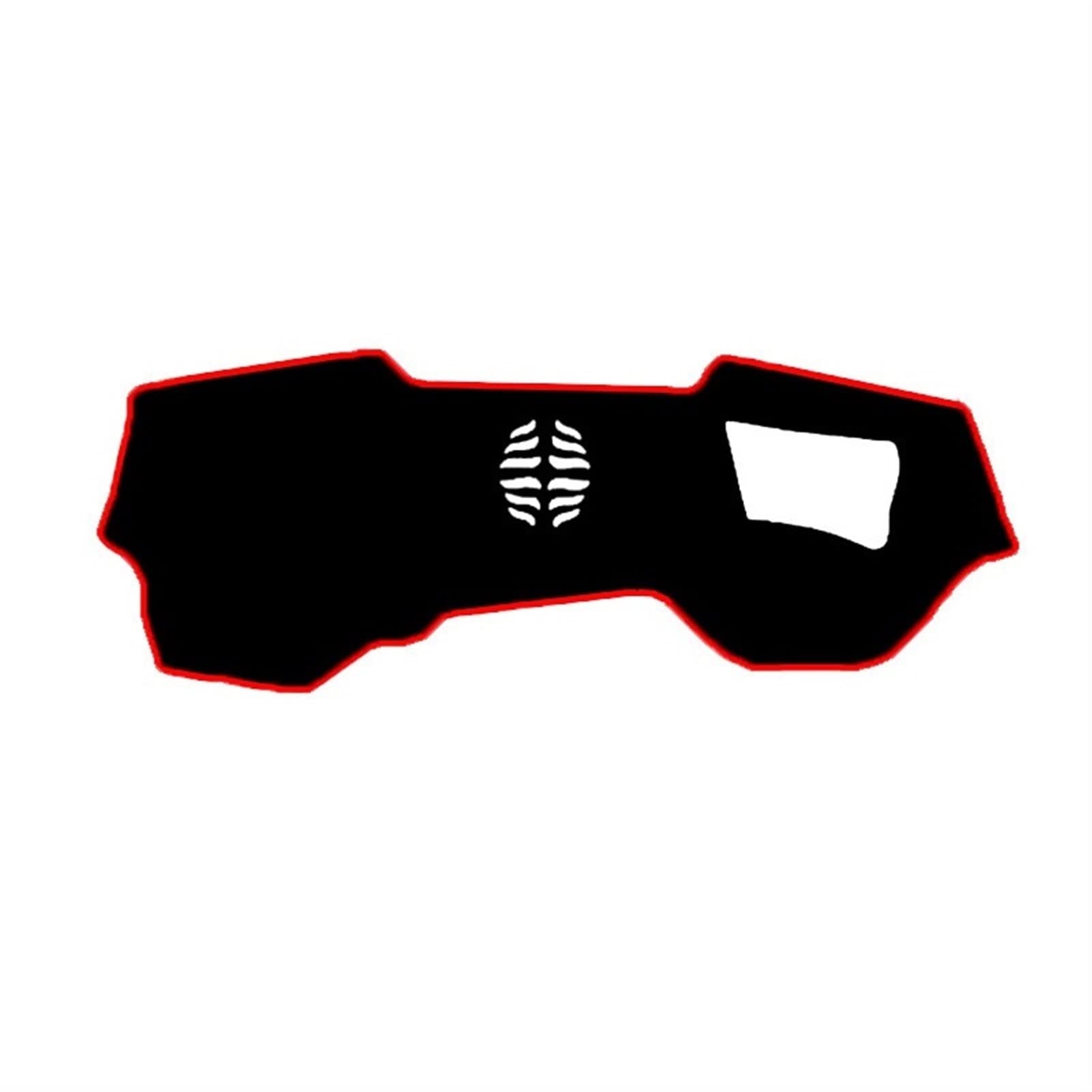 XYWOPO Auto Innere Armaturenbrett Abdeckung Auto Dash Matte Teppich Cape Sonnenschutz Anti-UV Dashmat Pad Protector, for, x3 G01 2018 2019 2020 2021 Auto-Armaturenbrettmatte(Red RHD with HUD) von XYWOPO