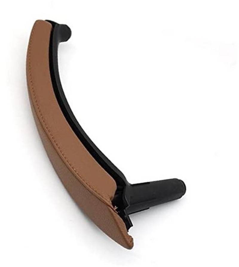 XYWOPO Auto-Links-Rechts-Passagier-Innentürgriff-Abdeckungsverkleidung Ersatz, for, X5 X6 E70 E71 E72 2007–2013 Auto-Innentürgriff(Black Sattel Brown) von XYWOPO