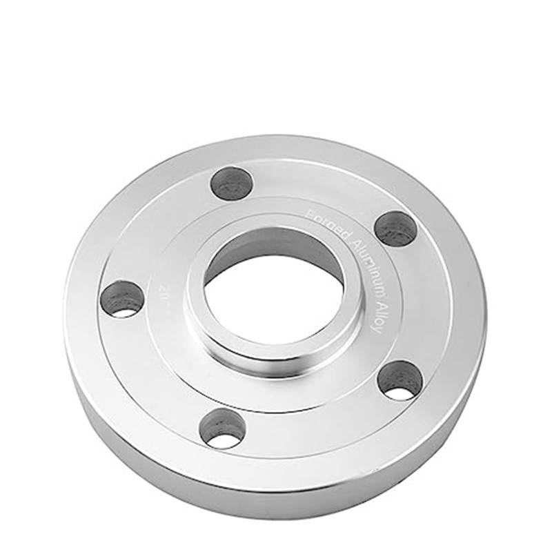 XYWOPO Autoraddichtung, 1 Stück, 5 Löcher, Spurverbreiterungen, T6-Aluminiumadapter 5x130 CB 71,6 mm, für, for Q7 4L Spurverbreiterungen Auto-Radverbreiterungen(Silver) von XYWOPO
