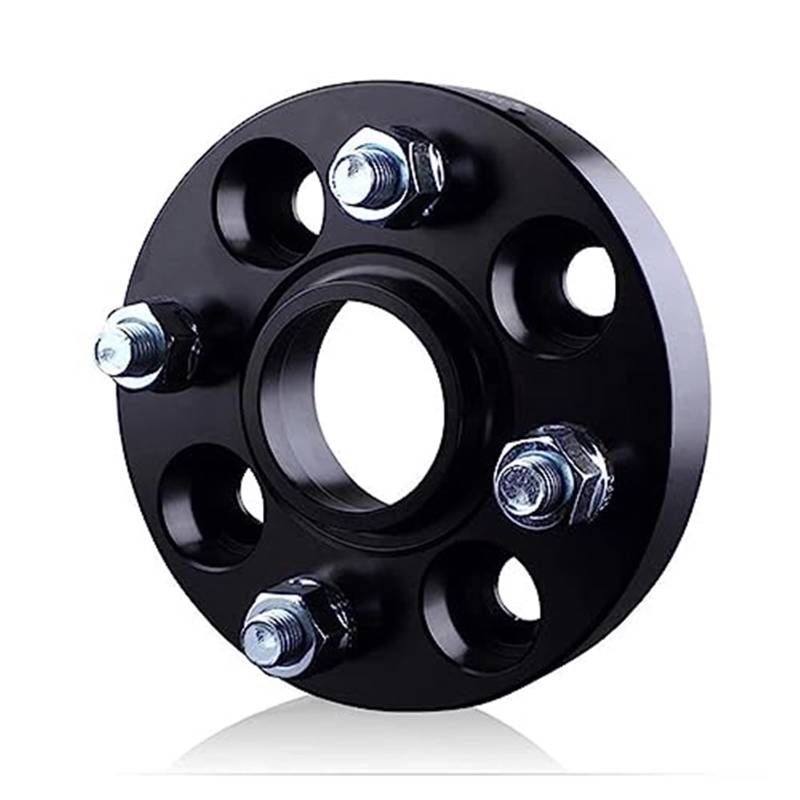 XYWOPO Autoraddichtung 1 Stück, for JAZZ, Auto-Abstandshalter for Spurverbreiterungen 4x100 Hubcentric 56,1 mm Aluminium-Adapterdichtung 15/20/25/30 mm Flansch-Spurverbreiterungen Auto-Radverbreiterun von XYWOPO