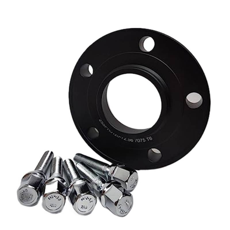 XYWOPO Autoraddichtung 1-teiliges Spurverbreiterungsset 5x110 Hubcentric 65.1 Auto-Aluminiumadapter, for Opel, for Corsa Zubehör Spurverbreiterungen Auto-Radverbreiterungen(Black 15mm) von XYWOPO