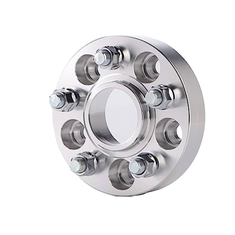 XYWOPO Autoraddichtung 2 Stück (1 Paar) 5 Löcher, for Chrysler, Spurverbreiterung-Adapter PCD 5x114,3 PCD CB 71,6 mm, geschmiedete Spurverbreiterungen aus Aluminiumlegierung Auto-Radverbreiterungen(Si von XYWOPO