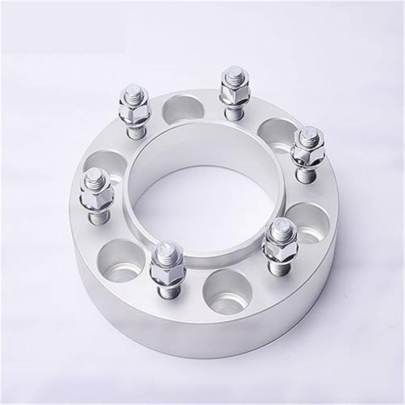 XYWOPO Autoraddichtung 2 Stück (1 Paar) Spurverbreiterung Adapter 6 Löcher PCD 6x139,7 CB 67,1 mm, for Mitsubishi, for Pajero, geschmiedete Spurverbreiterungen aus Aluminiumlegierung Auto-Radverbreite von XYWOPO
