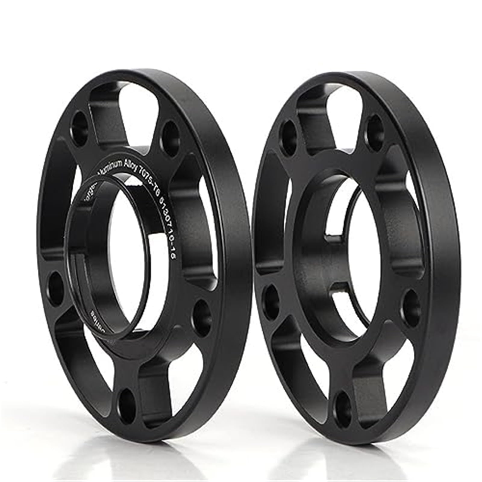 XYWOPO Autoraddichtung 2-teilig 12/15/20 mm 7075 Aluminium, geschmiedeter Radadapter-Abstandshalter PCD 5x130 CB = 71,6 mm (ID = OD), passend for 718/911/, for CAYENNE, Spurverbreiterungen Auto-Radver von XYWOPO