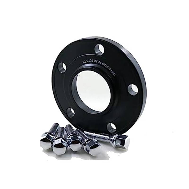 XYWOPO Autoraddichtung Spurverbreiterungen Verbreiterung 15 20 mm Kit 5x108 Hubcentric 65.1 Aluminiumadapter, for Citroen, for Peugeot, Schraube: M12x1,25 Spurverbreiterungen Auto-Radverbreiterungen(B von XYWOPO