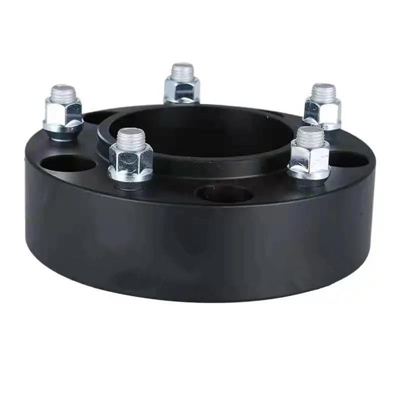 XYWOPO Distanzstücke Spurverbreiterungen Auto-Verbreiterungssatz 5x150 Hubcentric 110 Aluminiumadapter 25-50 mm, for Lexus, for LX57 Trennscheiben Platte Auto-Radverbreiterungen(Black 50mm) von XYWOPO