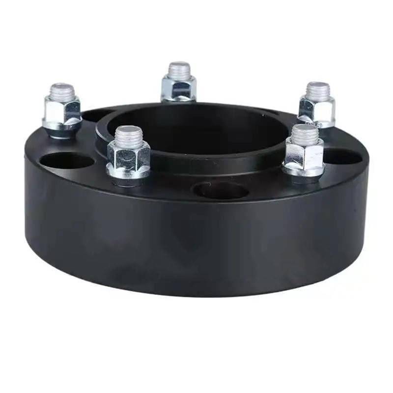 XYWOPO Distanzstücke Spurverbreiterungen Auto-Verbreiterungssatz 5x150 Hubcentric 110 Aluminiumadapter 25-50 mm, for Lexus, for LX57 Trennscheiben Platte Auto-Radverbreiterungen(Black 50mm) von XYWOPO