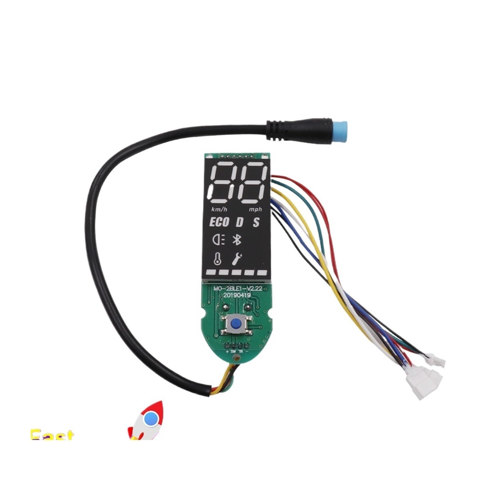 XYWOPO E-Scooter Bluetooth Dashboard, for Xiaomi, for M365 Pro 1S Pro 2 Elektroroller Display Platine Upgrade Reparaturteile Zubehör Anzeigetafel für Elektroroller XYWOPO E-Scooter Bluetooth Dashboard, for Xiaomi, for M365 Pro 1S Pro 2 Elektroroller Display Platine Upgrade Reparaturteile Zubehör Anzeigetafel für Elektroroller von XYWOPO