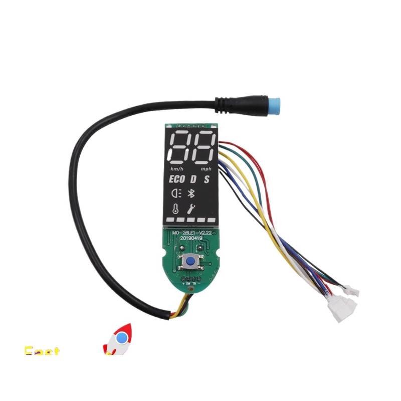XYWOPO E-Scooter Bluetooth Dashboard, for Xiaomi, for M365 Pro 1S Pro 2 Elektroroller Display Platine Upgrade Reparaturteile Zubehör Anzeigetafel für Elektroroller von XYWOPO