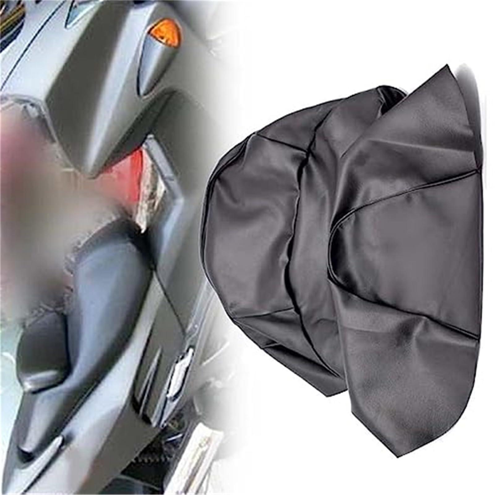 XYWOPO Forza250 05-07/08-11 Schwarz PU Leder Roller Motorrad, for Sitz, Abdeckung Kissen Schutz Wasserdicht, 250 2005 2006 2007 2008 2009 2010 2011 Zubehör Motorrad-Sitzbezug XYWOPO Forza250 05-07/08-11 Schwarz PU Leder Roller Motorrad, for Sitz, Abdeckung Kissen Schutz Wasserdicht, 250 2005 2006 2007 2008 2009 2010 2011 Zubehör Motorrad-Sitzbezug von XYWOPO
