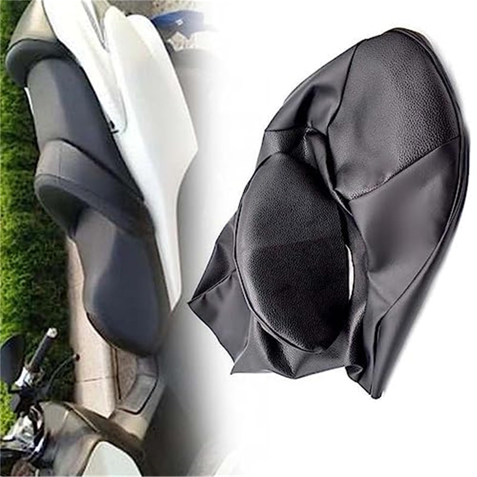 XYWOPO Forza250 05-07/08-11 Schwarz PU Leder Roller Motorrad, for Sitz, Abdeckung Kissen Schutz Wasserdicht, 250 2005 2006 2007 2008 2009 2010 2011 Zubehör Motorrad-Sitzbezug XYWOPO Forza250 05-07/08-11 Schwarz PU Leder Roller Motorrad, for Sitz, Abdeckung Kissen Schutz Wasserdicht, 250 2005 2006 2007 2008 2009 2010 2011 Zubehör Motorrad-Sitzbezug von XYWOPO