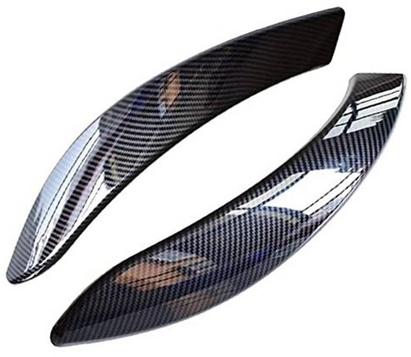 XYWOPO Innentürverkleidung, Zugverkleidung, Auto-Innengriffabdeckung Links rechts, for, 3er-4er-Serie F30 F80 F31 F32 F33 F34 F35 F36 Auto-Innentürgriff(Black 1 Pair) von XYWOPO
