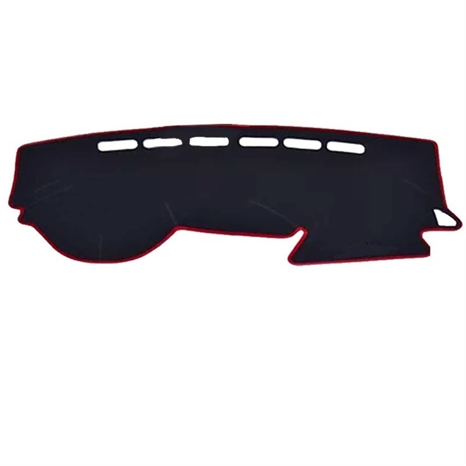 XYWOPO LHD Auto Armaturenbrett Abdeckung Dash Mat DashMat Silikon rutschfeste Sonnenschutz Armaturenbrett, for Kia, Rio 3 2012 2013 2014 2015 2016 2017 Auto-Armaturenbrettmatte(Black) von XYWOPO