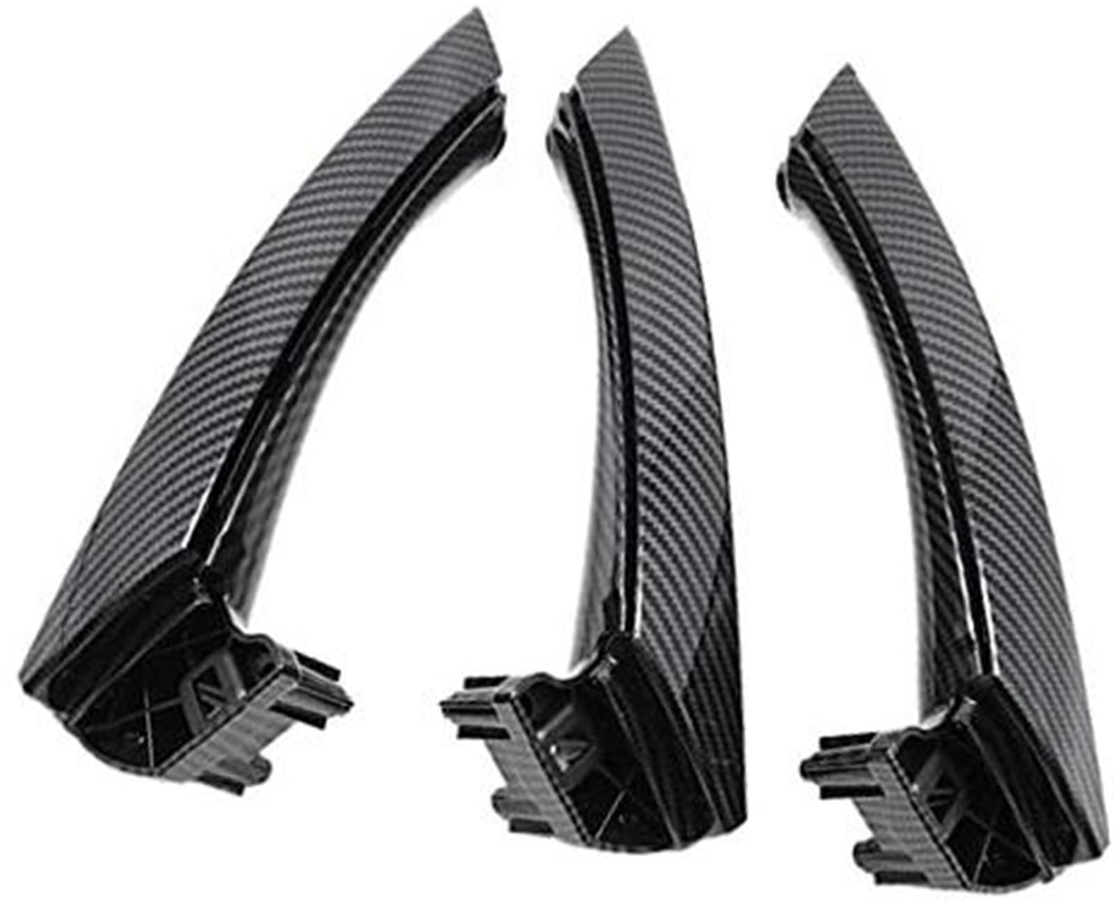XYWOPO LHD RHD Auto-Innentürgriff-Set, for, 3er E90 E91 E92 316 318 320 325 328i 2004–2012 Auto-Innentürgriff(Carbon Fiber) von XYWOPO