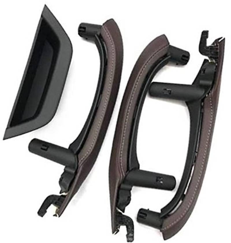 XYWOPO LHD RHD Innentürgriff mit Lederbezug, komplettes Set, for, X3 X4 F25 F26 2010–2016 Auto-Innentürgriff(Moka) von XYWOPO