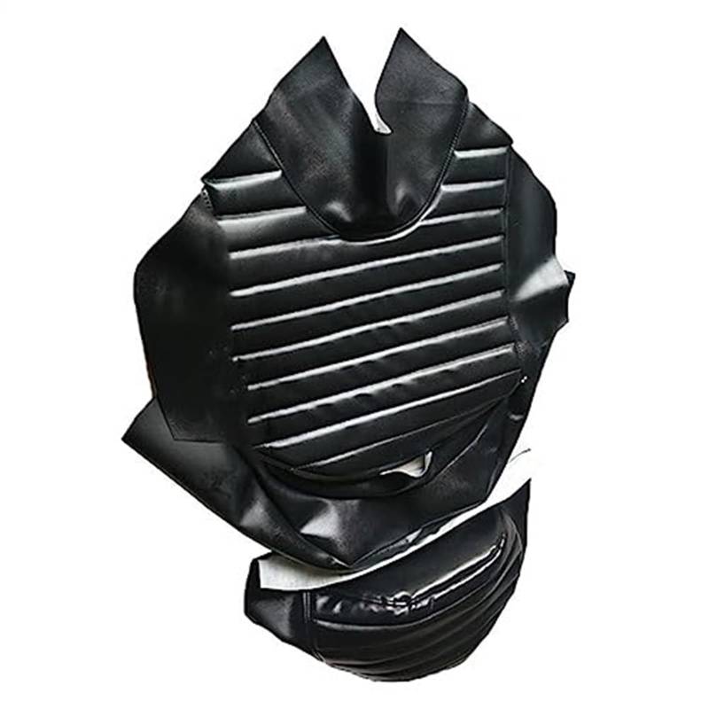 XYWOPO Motorrad-Ersatz, Dickes schwarzes PU-Leder, for Sitz, Bezug, Kissenschutz, wasserdichtes Zubehör, for VMAX1200 VMAX VMAX1200 V-MAX1200 Zubehör Motorrad-Sitzbezug von XYWOPO