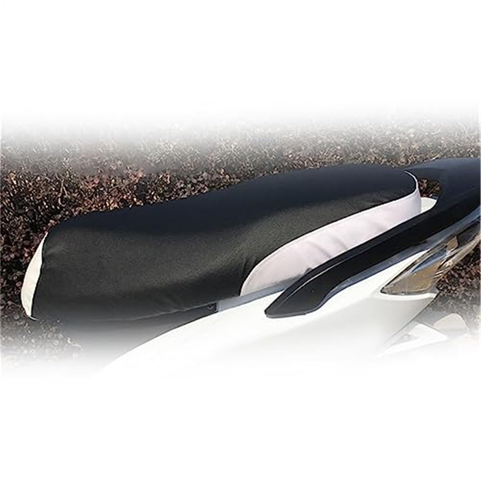 XYWOPO Motorrad-Schutzkissen, for Sitz, Bezugsstoffsattel, for Sitz, Bezugszubehör, for, R1200GS R 1200 GS LC ADV Adventure R1250GS Zubehör Motorrad-Sitzbezug(Black XL 3) von XYWOPO
