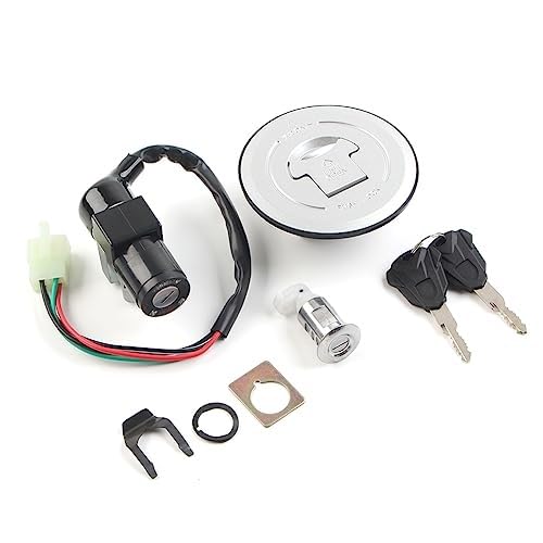 XYWOPO Motorrad-Zündschalter, for Sitz, Schloss, Tankdeckel-Schlüsselschloss-Set, for Grom 125 AC MSX125/Motrac M2, M3/Skyteam M3 2014-2015 XYWOPO Motorrad-Zündschalter, for Sitz, Schloss, Tankdeckel-Schlüsselschloss-Set, for Grom 125 AC MSX125/Motrac M2, M3/Skyteam M3 2014-2015 von XYWOPO