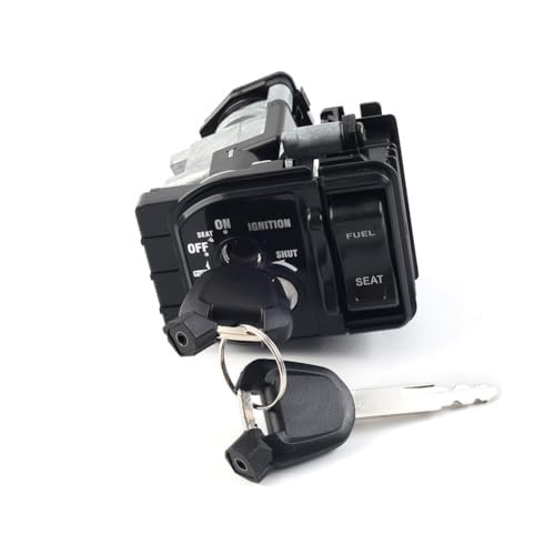 XYWOPO Motorrad-Zündschlossschloss mit Tankdeckel-Kit, Tankdeckelabdeckung mit Schlüssel, for Vario 150 Fi 2015-2016 von XYWOPO