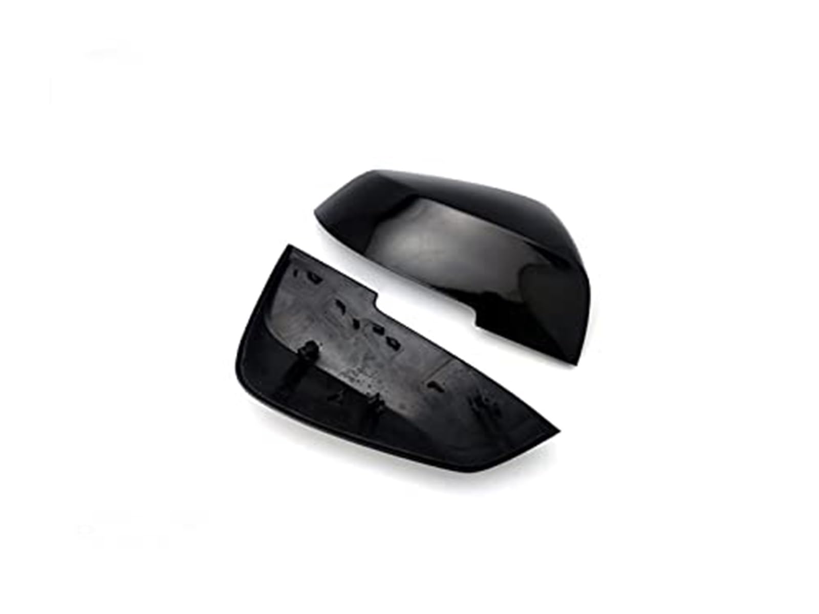 XYWOPO Rückspiegelabdeckung, for, 1 2 3 4 X-Serie F20 F21 F22 F23 F30 F32 F36 X1 E84 F87 M2 Kohlefasermuster Zubehör Ersatzabdeckungen Auto-Außenspiegelabdeckung(Black Black) von XYWOPO
