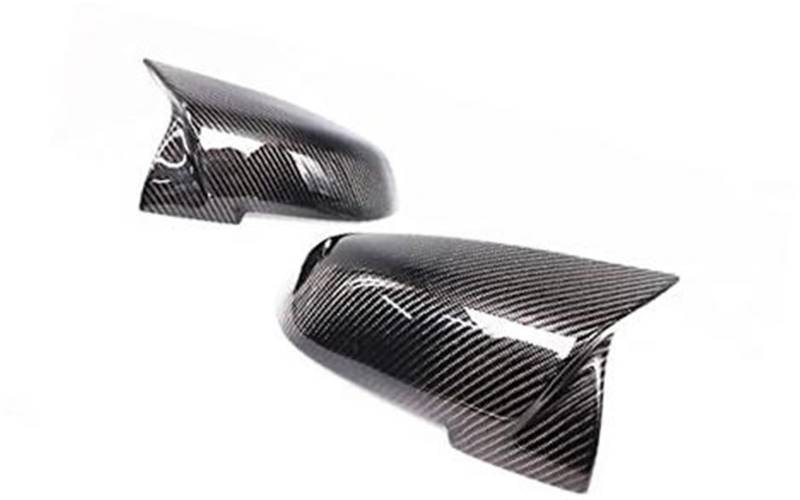 XYWOPO Rückspiegelabdeckung, for, 1 2 3 4 X-Serie F20 F21 F22 F23 F30 F32 F36 X1 E84 F87 M2 Zubehör aus echtem Carbon Auto-Außenspiegelabdeckung von XYWOPO