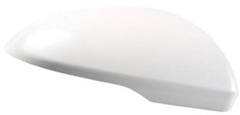 XYWOPO Rückspiegelabdeckung, for Kia, K5 Optima 2016 2017 2018 2019, seitlicher Rückspiegeldeckel, Gehäuse, Haubenschalenkappe Auto-Außenspiegelabdeckung(Black Right Side White) von XYWOPO