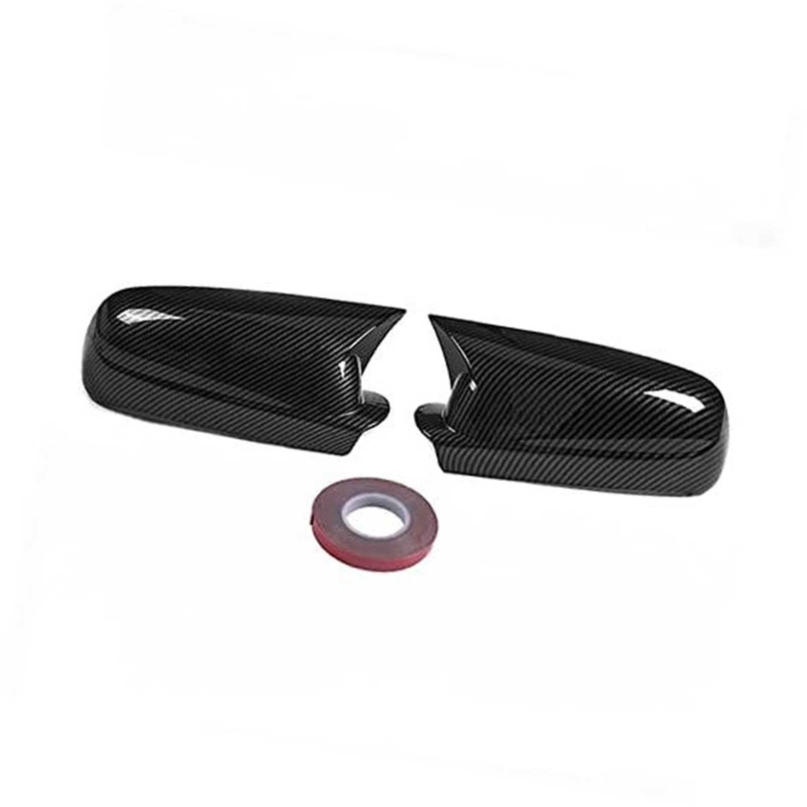XYWOPO Rückspiegelabdeckung Flügelspiegelgehäusekappen Horn, for VW, for Golf, 4 MK4 GTI R 1997-2004, for Bora, for Jetta, for Passat, B5 1998-2005 Auto-Außenspiegelabdeckung(BLACK Carbon Fiber Patter XYWOPO Rückspiegelabdeckung Flügelspiegelgehäusekappen Horn, for VW, for Golf, 4 MK4 GTI R 1997-2004, for Bora, for Jetta, for Passat, B5 1998-2005 Auto-Außenspiegelabdeckung(BLACK Carbon Fiber Patter von XYWOPO