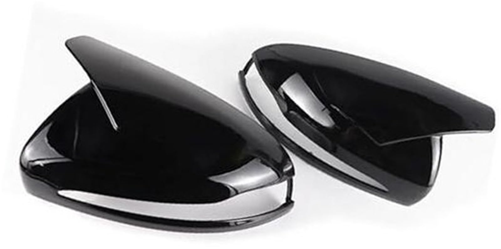XYWOPO Seitenrückspiegelabdeckung, for, for, C GLC SE Klasse W205 X253 W222 W213 W238 Ersatz Carbon Black Caps Shell LHD Auto-Außenspiegelabdeckung(Black Black-2) von XYWOPO