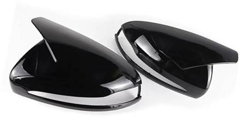 XYWOPO Seitenrückspiegelabdeckung, for, for, C GLC SE Klasse W205 X253 W222 W213 W238 Ersatz Carbon Black Caps Shell LHD Auto-Außenspiegelabdeckung(Black Black-2) von XYWOPO