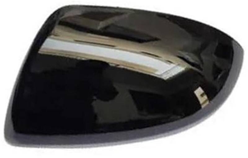 XYWOPO Seitenrückspiegelabdeckung, for Mazda, 3 1.6 2009 2010 2011 2012 Außenspiegelkappe mit lackierter Farbe Auto-Außenspiegelabdeckung(Black Black Left L) von XYWOPO