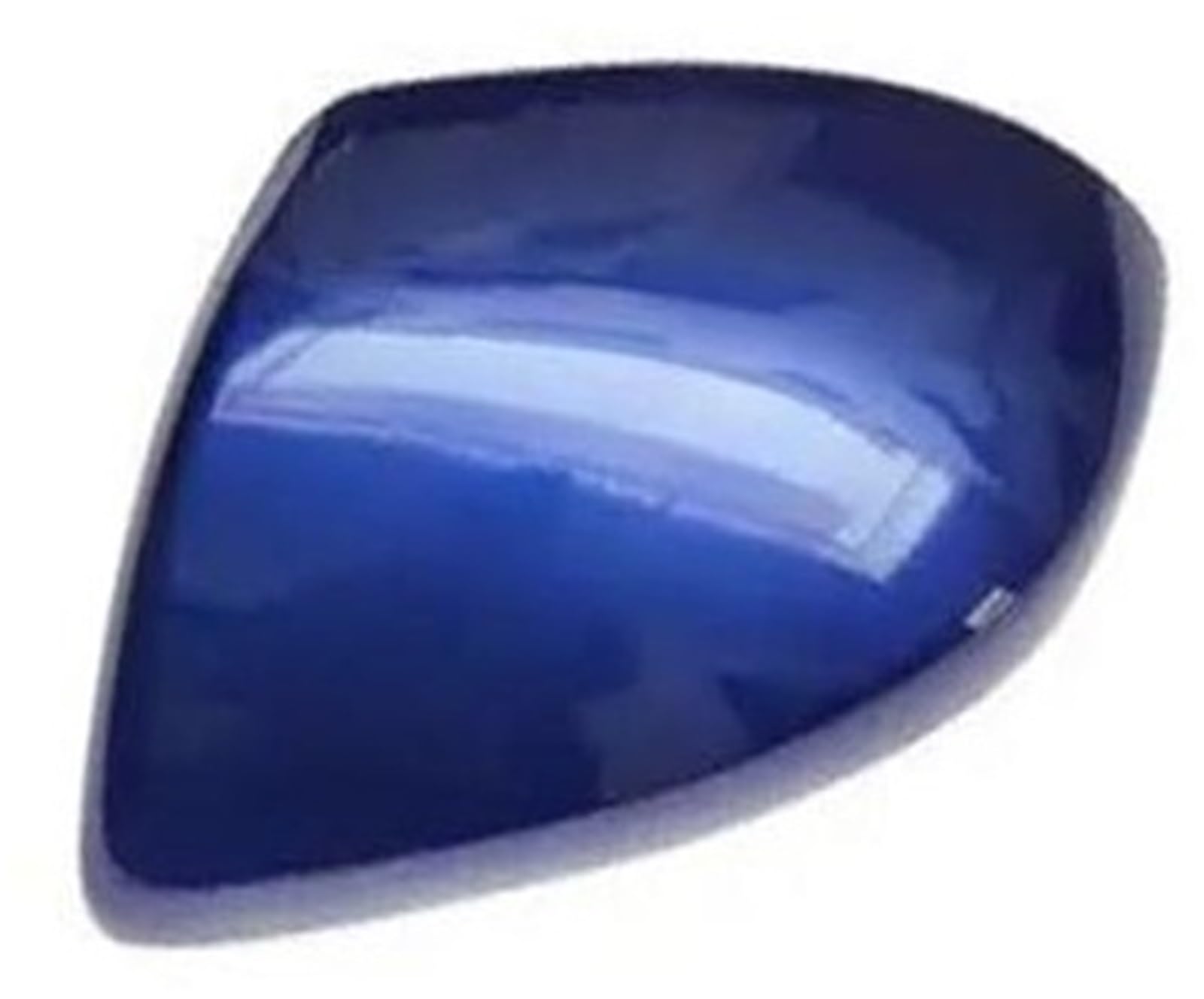 XYWOPO Seitliche Rückspiegelabdeckung, for Mazda, 2 3 1.6 Außenspiegelkappe mit lackierter Farbe Auto-Außenspiegelabdeckung(Black Navy Blue Left L) von XYWOPO