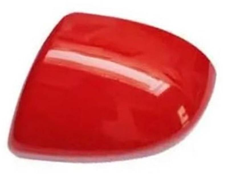 XYWOPO Seitliche Rückspiegelabdeckung, for Mazda, 2 3 1.6 Außenspiegelkappe mit lackierter Farbe Auto-Außenspiegelabdeckung(Black Red Left L) von XYWOPO