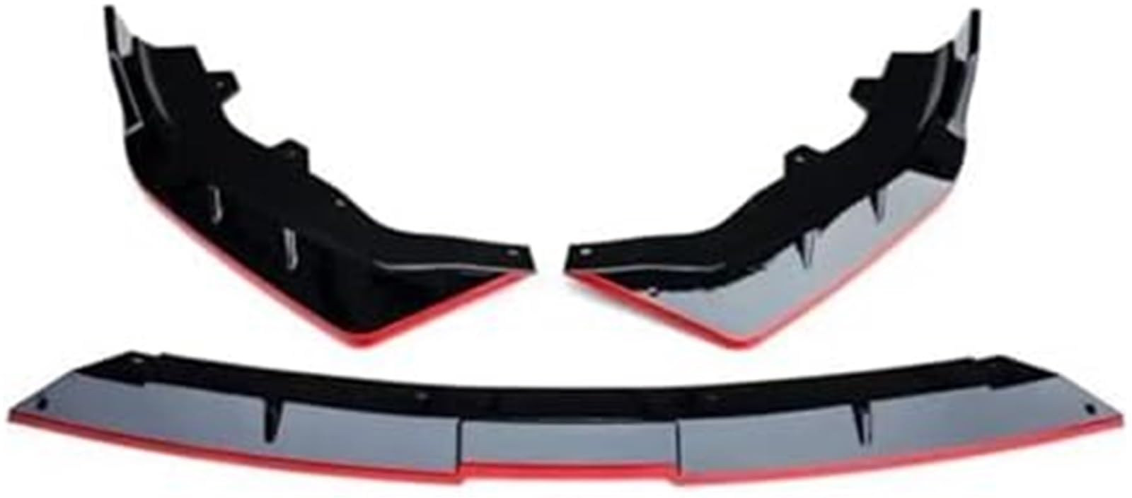 XYWOPO Splitter, for Changan, for Uni-V Frontspoiler 2022 2023, for UNIV Splitterröcke Lip Carbon Surface Body Kit Zubehör Lip Splitter(Y Gloss Black) Autospoiler-Splitter(Black Y Gloss Black - Red) von XYWOPO