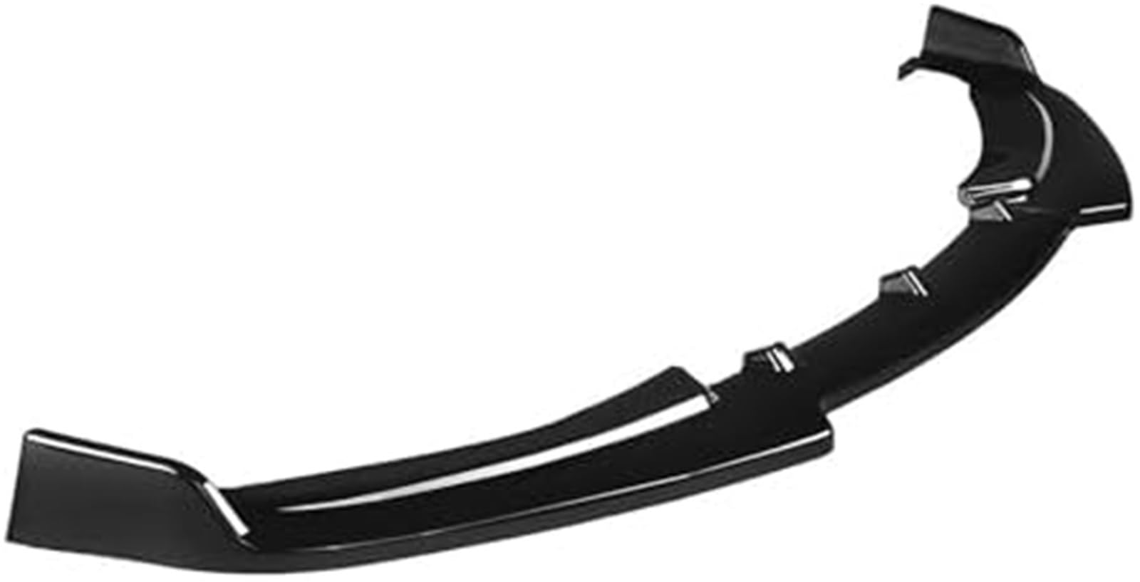 XYWOPO Splitter 3-teilig, for BMW, 3er F30 F31 2013-2019 Frontstoßstangen-Lippen-Bodykit Spoilersplitter ABS-Stoßstangen-Canard-Lippensplitter Schwarz glänzender Lippensplitter (2012-2015) Autospoiler von XYWOPO