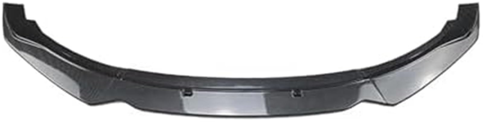 XYWOPO Splitter 3-teilig, for BMW, F20 F21 1er 116i 118i 120i 2011-2019 PP Stoßstangen-Canard-Lippensplitter Auto-Frontstoßstangen-Spoilerlippe (Schwarz glänzend) Autospoiler-Splitter(BLACK Carbon Loo von XYWOPO