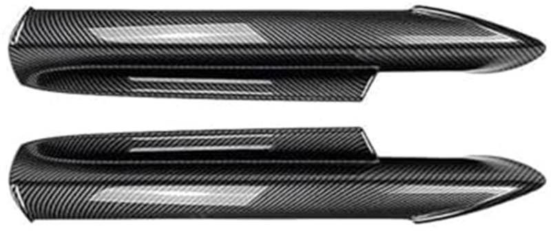 XYWOPO Splitter Frontstoßstangenlippen-Bodykit Spoilersplitter Stoßstangen-Canard-Lippensplitter Autozubehör, for BMW, 3er E90 E91 Tech 2005-2008 Lippensplitter (Glanzschwarze Lippe) Autospoiler-Split von XYWOPO
