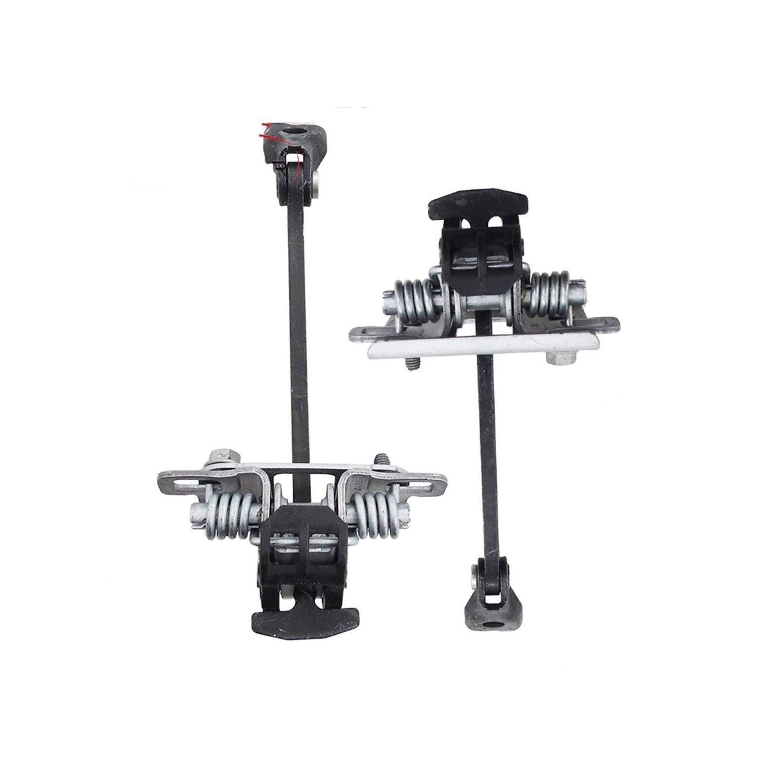 XYWOPO Türscharnierstopper, Türscharnierbegrenzer vorne/hinten, for Peugeot, 308 308SW 308CC MK1 T7 408, Türscharnierstopper Umbausatz für Autotürscharniere(Rear Left) von XYWOPO