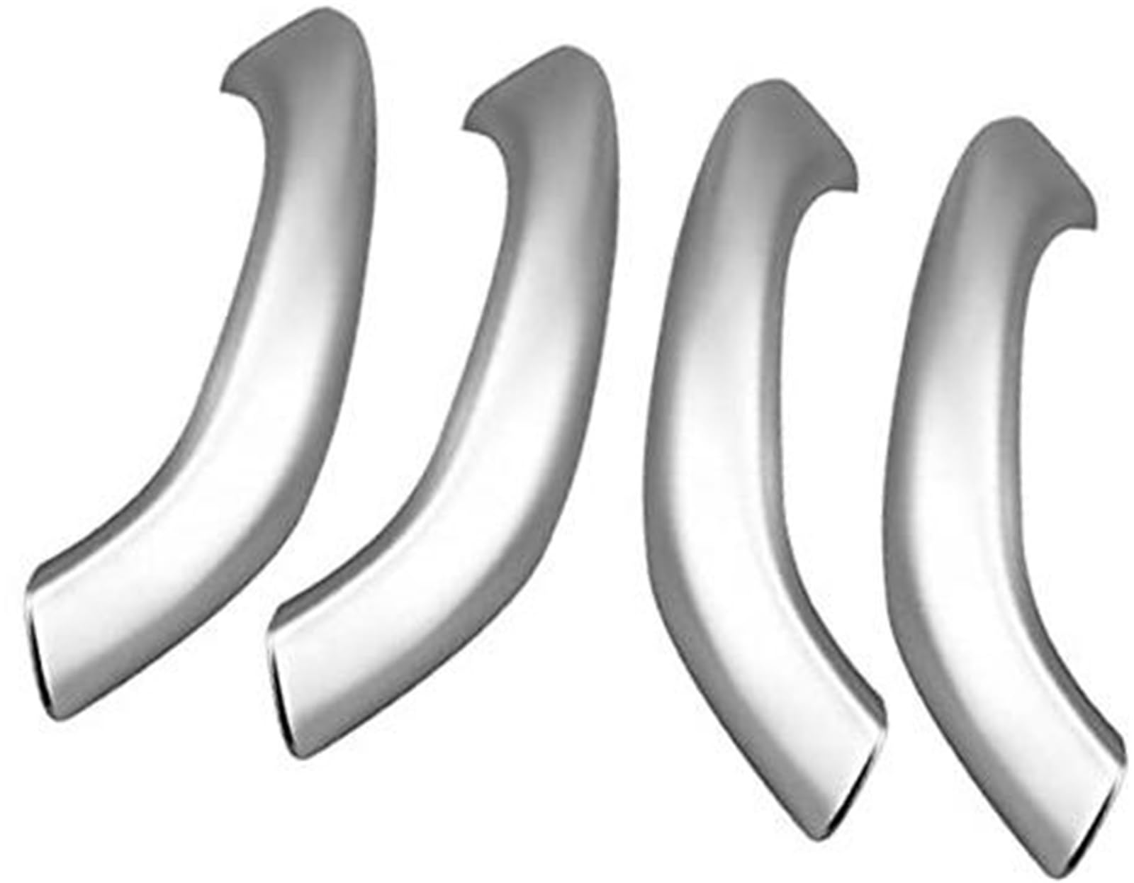 XYWOPO for, X1 X2 F48 F49 F39 Ersatz der Autoabdeckungsverkleidung 2016 2017 2018 2019 2020 Auto-Innentürgriff(Siver) von XYWOPO